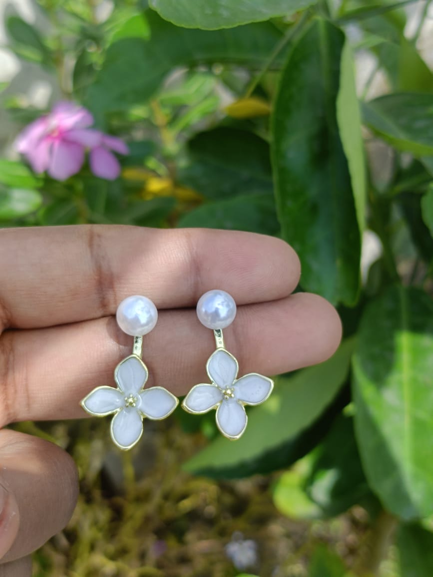 Combo of these 4 pair of Trendy Korean Style Dainty Earrings